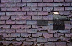 damaged roofing shingles