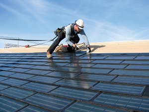 Powerhouse solar shingle developed by Dow Chemical